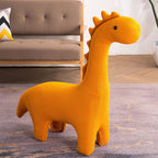 Lumendat Modern Minimalist Giraffe-Shaped Knitted Cotton Sponge Kid Accent Chair For Living Room Lumendat