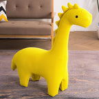 Lumendat Modern Minimalist Giraffe-Shaped Knitted Cotton Sponge Kid Accent Chair For Living Room Lumendat