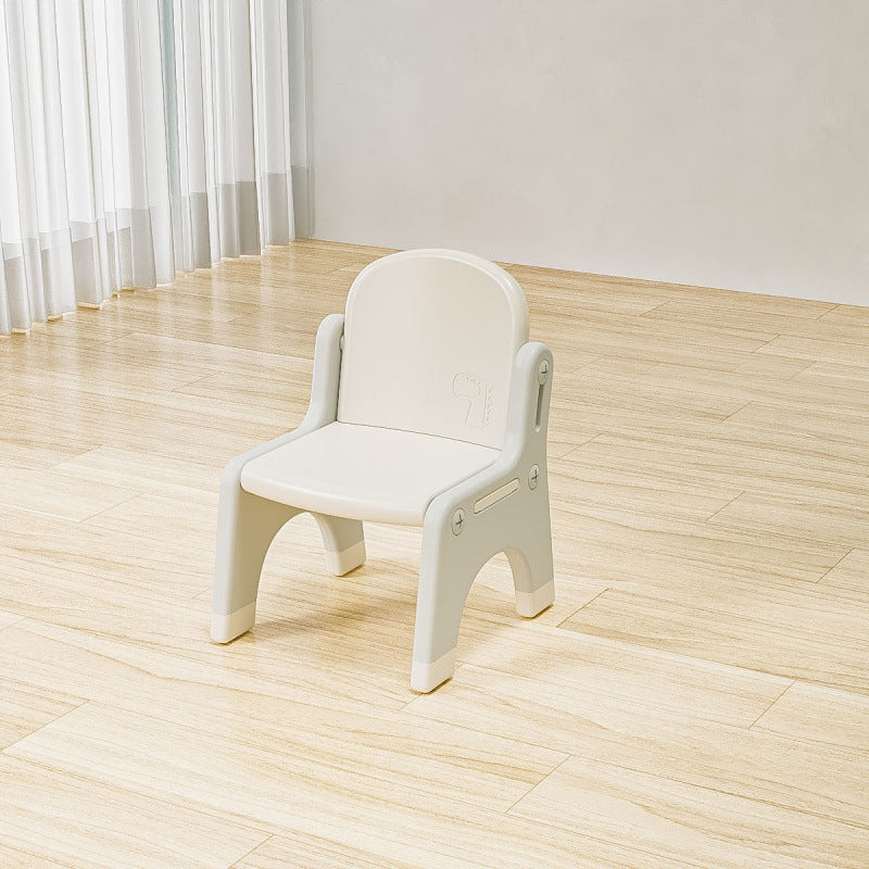 Lumendat Modern Minimalist Curved Polyethylene Kids' Chair Backrest For Living Room Lumendat