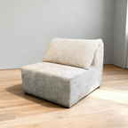 Flexible & Compact Compressible Sofa - Nordic 35D High Resilience Sponge, Frame-Free, Space-Saving For Living Room & Bedroom Lumendat