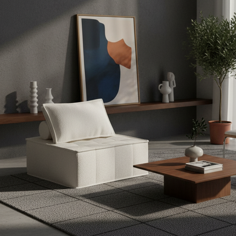 Convenience & Ergonomic Compression Sofa - Nordic Perfect Blend Of Comfort And Functionality For Living Room & Bedroom Lumendat
