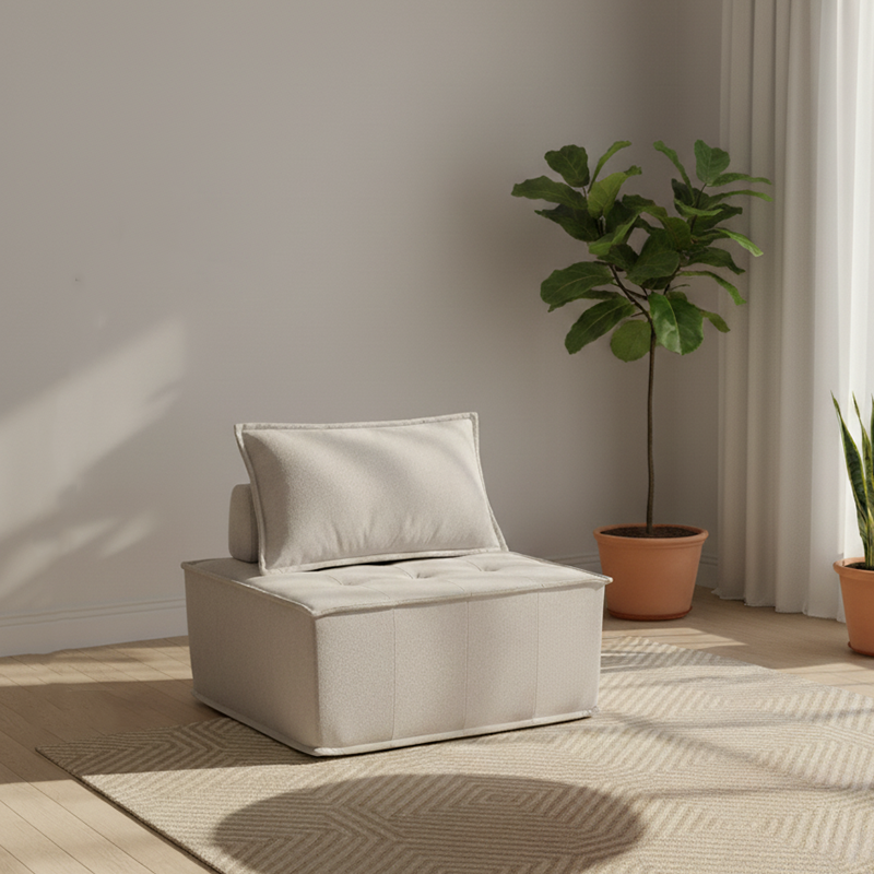 Convenience & Ergonomic Compression Sofa - Nordic Perfect Blend Of Comfort And Functionality For Living Room & Bedroom Lumendat