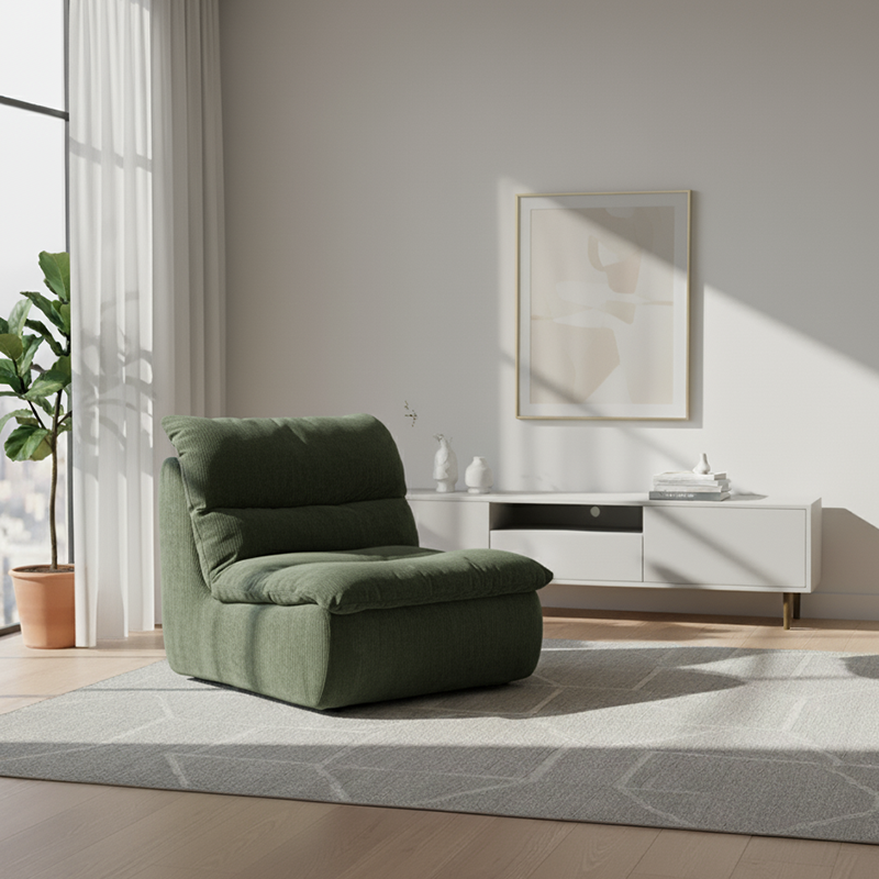 35D Sponge Compressible Sofa - Nordic Perfect Blend Of Comfort, Sustainability, And Convenience For Living Room & Bedroom Lumendat