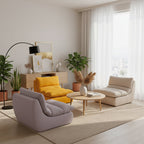 35D Sponge Compressible Sofa - Nordic Perfect Blend Of Comfort, Sustainability, And Convenience For Living Room & Bedroom Lumendat
