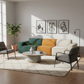 Multi-Functional Compressible Sofa - Nordic Perfect For Small Spaces & Easy Storage For Living Room & Bedroom Lumendat