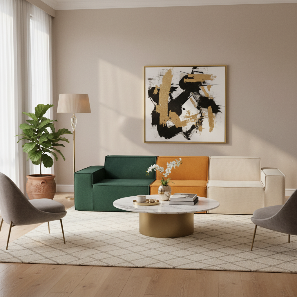 Multi-Functional Compressible Sofa - Nordic Perfect For Small Spaces & Easy Storage For Living Room & Bedroom Lumendat