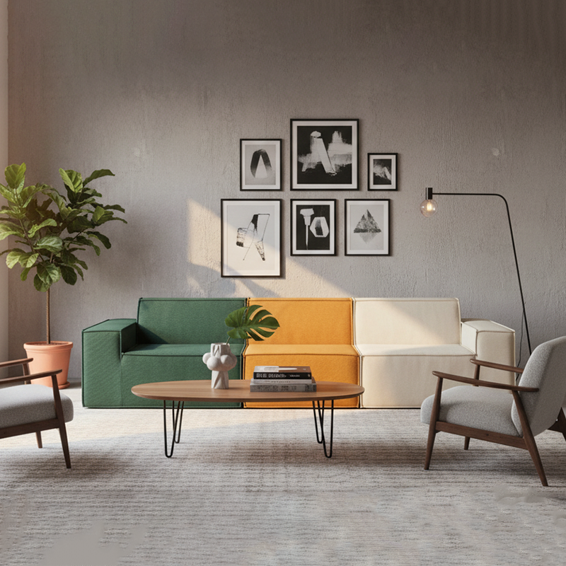 Multi-Functional Compressible Sofa - Nordic Perfect For Small Spaces & Easy Storage For Living Room & Bedroom Lumendat