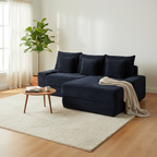 Multifunctional Space-Efficient Compression Sofa - Nordic Ergonomic Design With 35D High-Resilience Sponge Lumendat