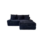 Multifunctional Space-Efficient Compression Sofa - Nordic Ergonomic Design With 35D High-Resilience Sponge Lumendat