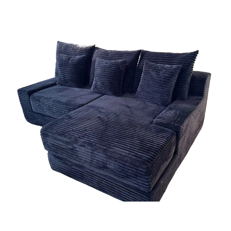 Multifunctional Space-Efficient Compression Sofa - Nordic Ergonomic Design With 35D High-Resilience Sponge Lumendat