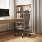 Stylish & Comfortable High Back Desk Chair - Minimalist Breathable Mesh & Premium Lumbar Support For Home Office Lumendat