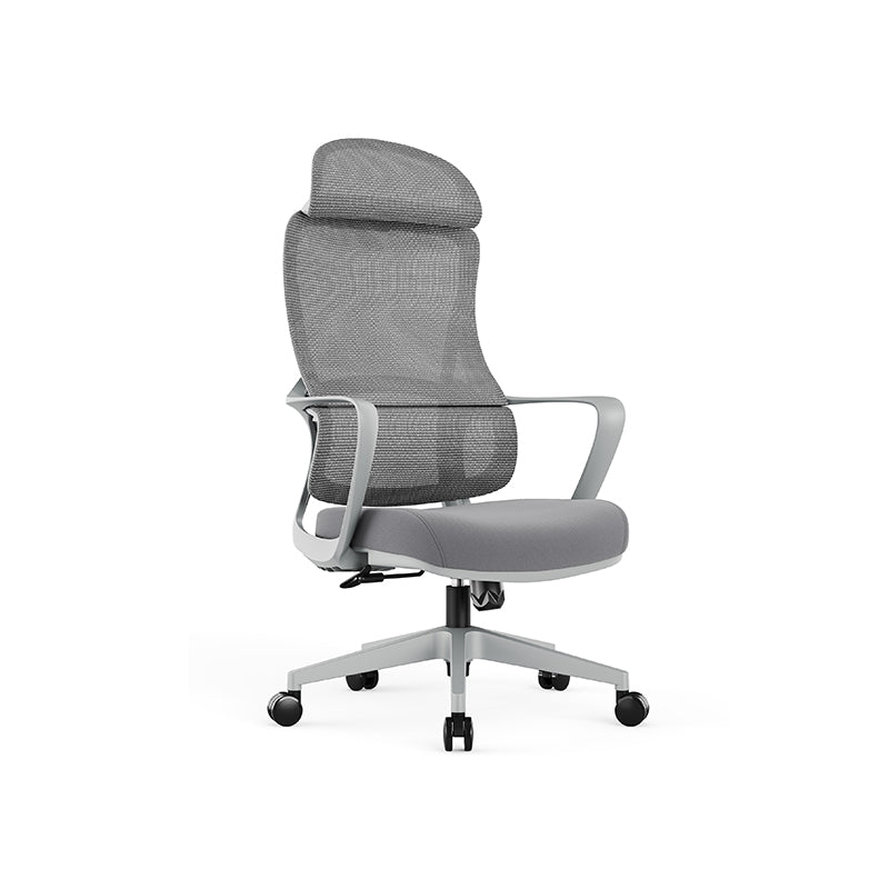 Stylish & Comfortable High Back Desk Chair - Minimalist Breathable Mesh & Premium Lumbar Support For Home Office Lumendat
