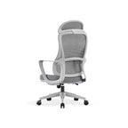 Stylish & Comfortable High Back Desk Chair - Minimalist Breathable Mesh & Premium Lumbar Support For Home Office Lumendat
