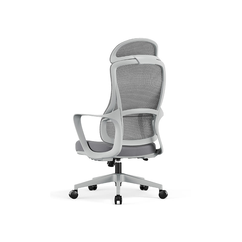 Stylish & Comfortable High Back Desk Chair - Minimalist Breathable Mesh & Premium Lumbar Support For Home Office Lumendat