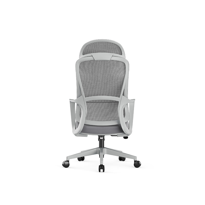 Stylish & Comfortable High Back Desk Chair - Minimalist Breathable Mesh & Premium Lumbar Support For Home Office Lumendat