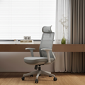 Premium Ergonomic Office Desk Chair - Minimalist High-Back Manager Chair With 2D Headrest & SGS Certified Gas Lift For Home Office Lumendat