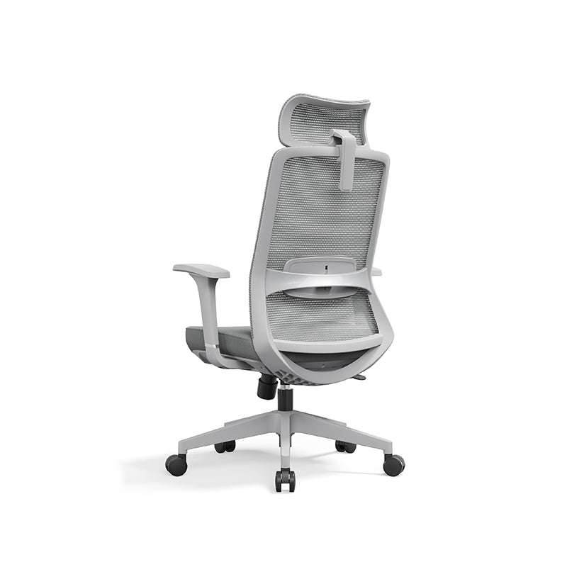 Premium Ergonomic Office Desk Chair - Minimalist High-Back Manager Chair With 2D Headrest & SGS Certified Gas Lift For Home Office Lumendat
