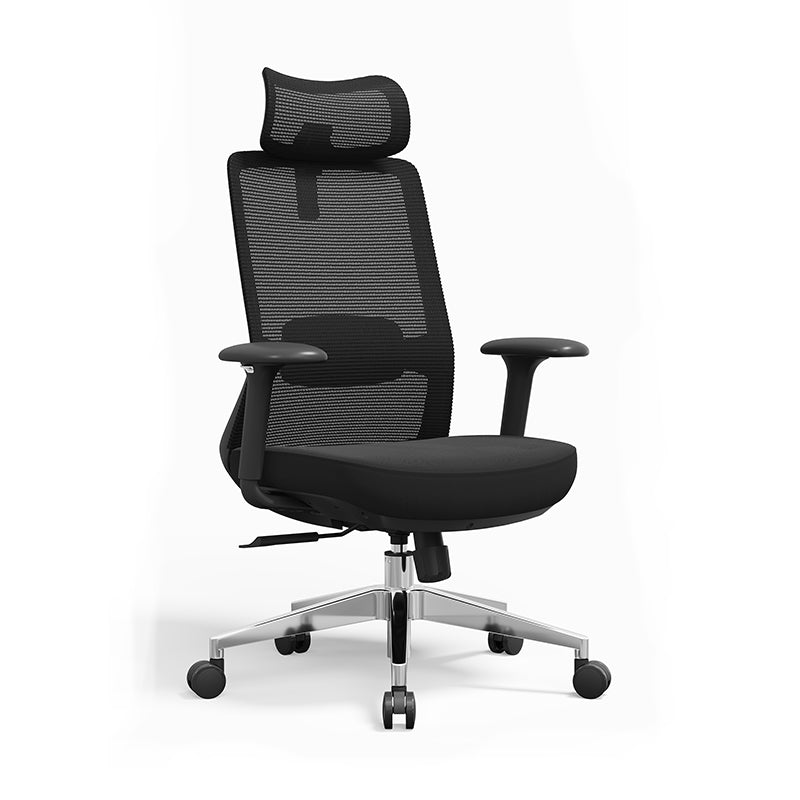 Premium Ergonomic High-Back Executive Desk Chair - Minimalist High-Back Chair With Adjustable Features & BIFMA Certified Casters For Home Office Lumendat