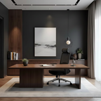 Premium Ergonomic High-Back Executive Desk Chair - Minimalist High-Back Chair With Adjustable Features & BIFMA Certified Casters For Home Office Lumendat