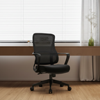 Experience Unmatched Comfort And Durability Desk Chair - Minimalist Mesh Backrest & Comfortable, Durable For Long Hours For Home Office Lumendat