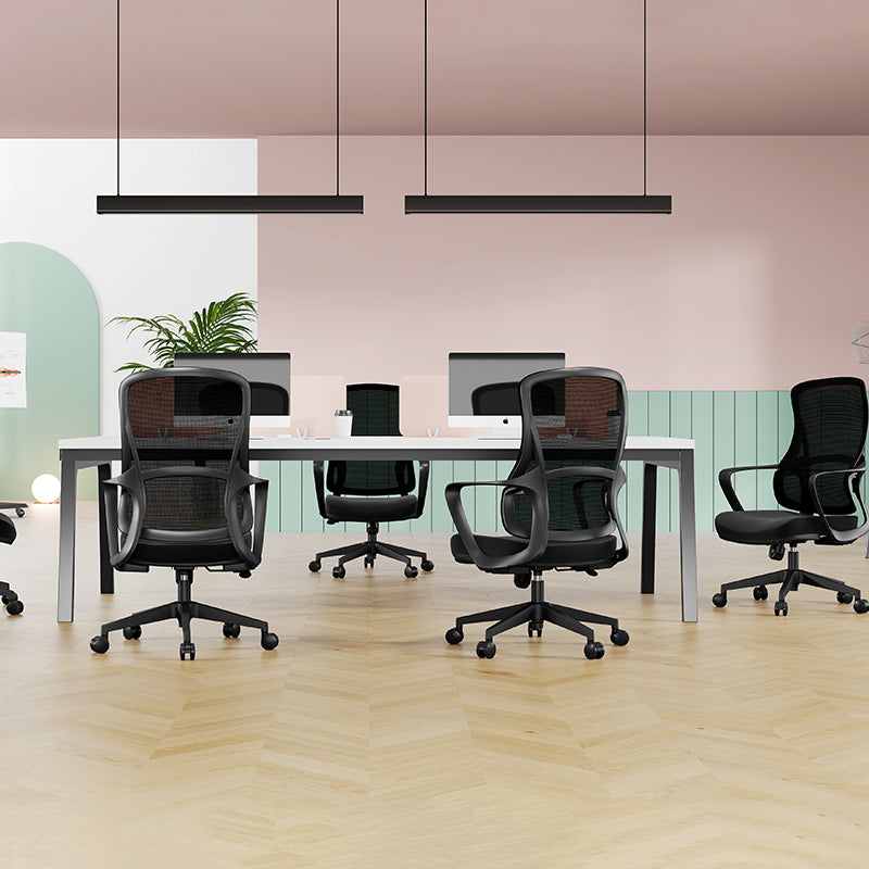 Experience Unmatched Comfort And Durability Desk Chair - Minimalist Mesh Backrest & Comfortable, Durable For Long Hours For Home Office Lumendat