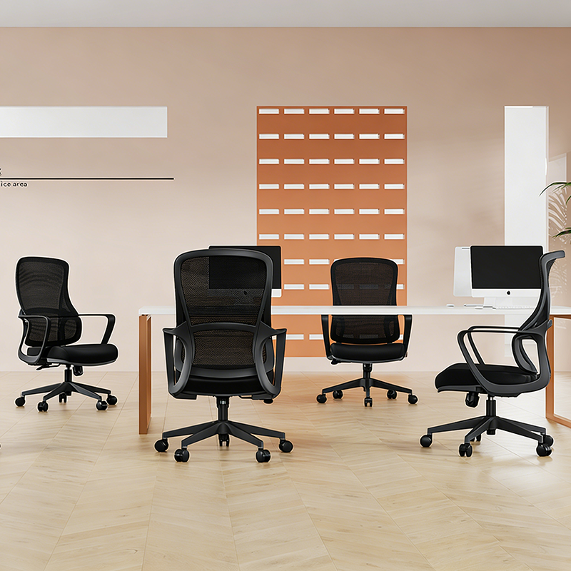 Experience Unmatched Comfort And Durability Desk Chair - Minimalist Mesh Backrest & Comfortable, Durable For Long Hours For Home Office Lumendat