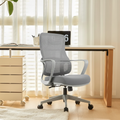 High-Quality Ergonomic Breathable Mesh Desk Chair - Minimalist Comfortable & Durable Office Chair With Lumbar Support & Silent Casters For Home Office Lumendat