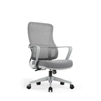 High-Quality Ergonomic Breathable Mesh Desk Chair - Minimalist Comfortable & Durable Office Chair With Lumbar Support & Silent Casters For Home Office Lumendat