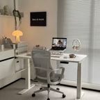 High-Quality Ergonomic Breathable Mesh Desk Chair - Minimalist Comfortable & Durable Office Chair With Lumbar Support & Silent Casters For Home Office Lumendat