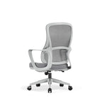 High-Quality Ergonomic Breathable Mesh Desk Chair - Minimalist Comfortable & Durable Office Chair With Lumbar Support & Silent Casters For Home Office Lumendat