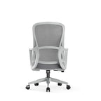High-Quality Ergonomic Breathable Mesh Desk Chair - Minimalist Comfortable & Durable Office Chair With Lumbar Support & Silent Casters For Home Office Lumendat