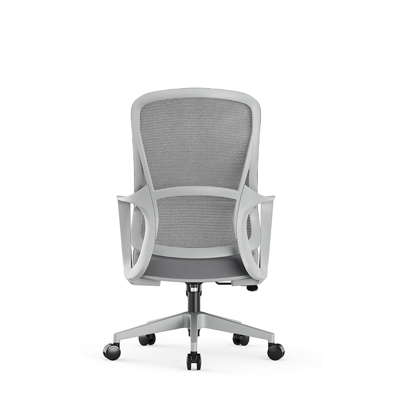 High-Quality Ergonomic Breathable Mesh Desk Chair - Minimalist Comfortable & Durable Office Chair With Lumbar Support & Silent Casters For Home Office Lumendat