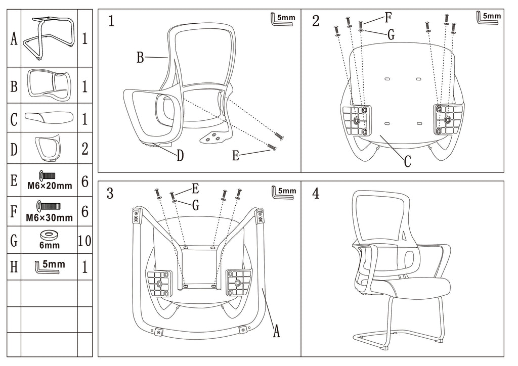 Modern Fixed Armrests Mesh Fabric Desk Chair - Minimalist Lumbar Support & Durable A3 Steel Frame For Home Office Lumendat