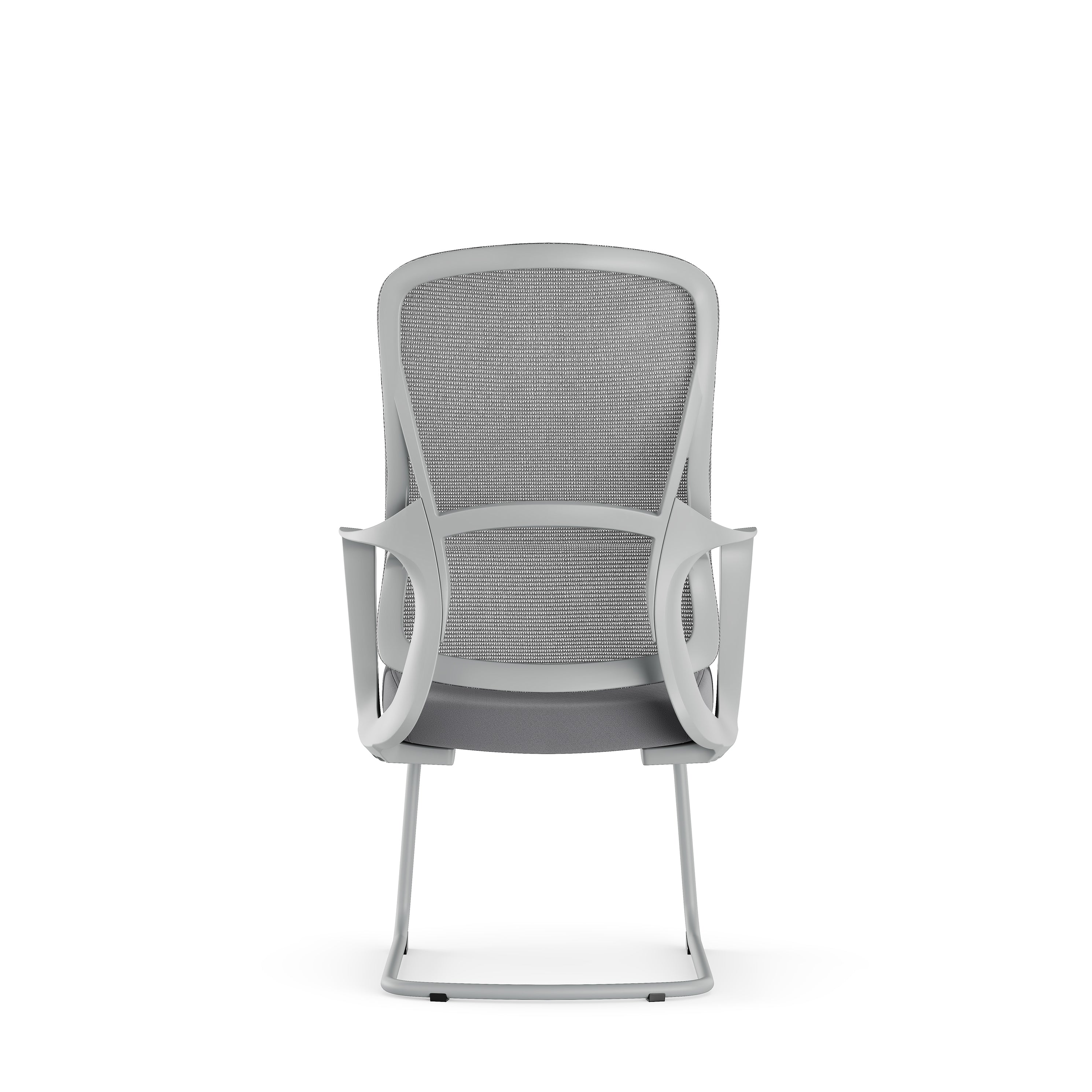 Premium Gray Executive Back Support & Stylish Design Desk Chair - Minimalist Chair With Ergonomic Breathable Mesh For Home Office Lumendat
