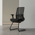 Adjustable Lumbar Support Executive Desk - Minimalist Chair With Breathable Mesh & Sturdy Steel Frame For Home Office Lumendat