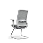 Breathable Mesh & Adjustable Back Support Desk Chair - Minimalist Stylish Executive Chair With Durable Steel Frame For Home Office Lumendat