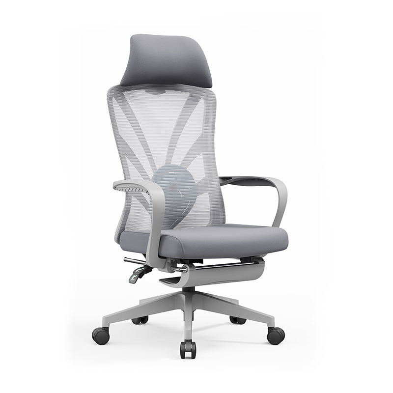 Ergonomic Peacock Back Chair With Adjustable Headrest & Lumbar Support Desk Chair - Minimalist Resting Chair With 150° Recline & High-Density Sponge For Maximum Comfort For Home Office Lumendat