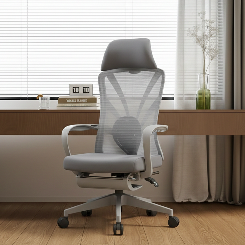 Ergonomic Peacock Back Chair With Adjustable Headrest & Lumbar Support Desk Chair - Minimalist Resting Chair With 150° Recline & High-Density Sponge For Maximum Comfort For Home Office Lumendat