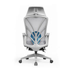 Ergonomic Peacock Back Chair With Adjustable Headrest & Lumbar Support Desk Chair - Minimalist Resting Chair With 150° Recline & High-Density Sponge For Maximum Comfort For Home Office Lumendat