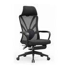 Peacock Back Adjustable Recliner Desk Chair - Minimalist Ergonomic Design 150° Recline & Breathable Mesh & SGS Certified Gas Lift For Home Office Lumendat