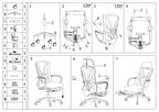 Peacock Back Adjustable Recliner Desk Chair - Minimalist Ergonomic Design 150° Recline & Breathable Mesh & SGS Certified Gas Lift For Home Office Lumendat