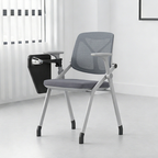 Premium Mesh Back Office Desk Chair - Minimalist Multifunctional Ergonomic Chair With Adjustable Armrests And 180° Flip Desk For Home Office Lumendat