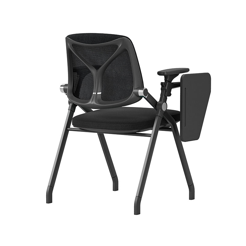 Stylish And Foldable Office Desk Chair - Minimalist Multifunctional Ergonomic Features And High-Density Sponge Seat For Home Office Lumendat