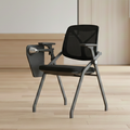 Stylish And Foldable Office Desk Chair - Minimalist Multifunctional Ergonomic Features And High-Density Sponge Seat For Home Office Lumendat