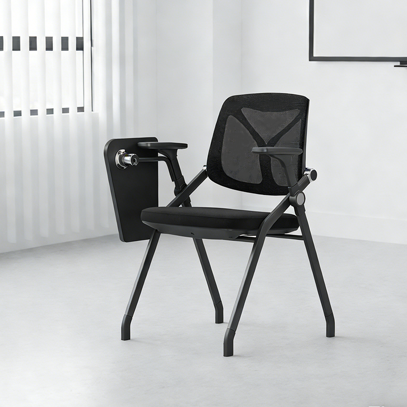 Comfortable Ergonomic Office Desk Chair - Minimalist Premium Mesh Back, Adjustable Armrests & Flip-Up Seat, Durable Frame For Home Office Lumendat