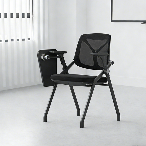 Comfortable Ergonomic Office Desk Chair - Minimalist Premium Mesh Back, Adjustable Armrests & Flip-Up Seat, Durable Frame For Home Office Lumendat