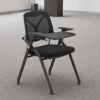 Comfortable Ergonomic Office Desk Chair - Minimalist Premium Mesh Back, Adjustable Armrests & Flip-Up Seat, Durable Frame For Home Office Lumendat