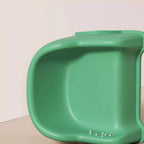 Lumendat Modern Minimalist PP Slide-Shaped Kids Low Stool With Backrest And Armrests For Living Room Lumendat