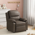 Lumendat Modern Minimalist Rectangular Kid Fabric PU Leather Solid Wood Plastic Accent Chair Backrest Armrest For Living Room Lumendat