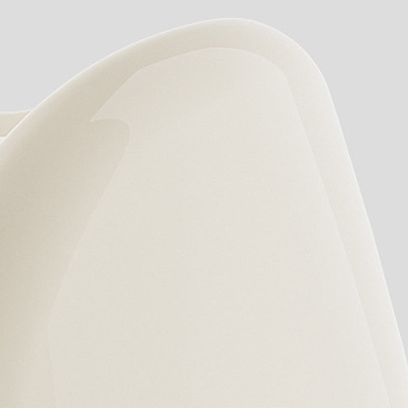 Lumendat Modern Minimalist Kids Curved PET Low Stool Backrest Armrest For Living Room Lumendat